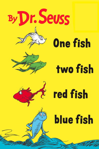 Póster de One Fish, Two Fish, Red Fish, Blue Fish