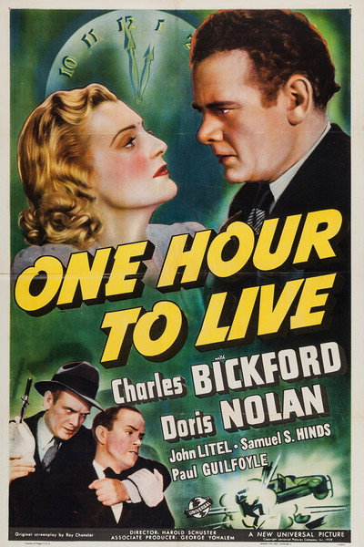 Póster de One Hour to Live