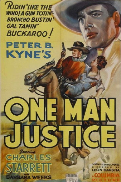 Póster de One Man Justice