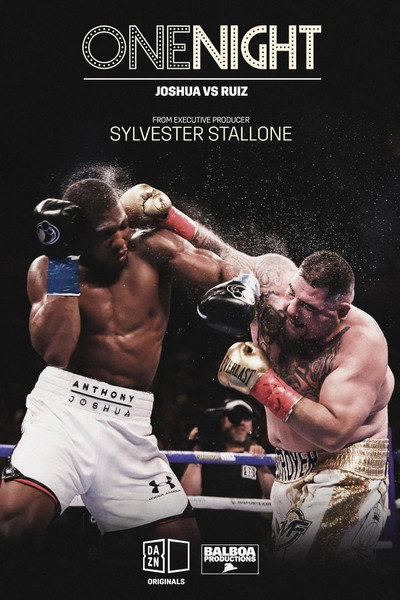 Póster de One Night: Joshua vs. Ruiz