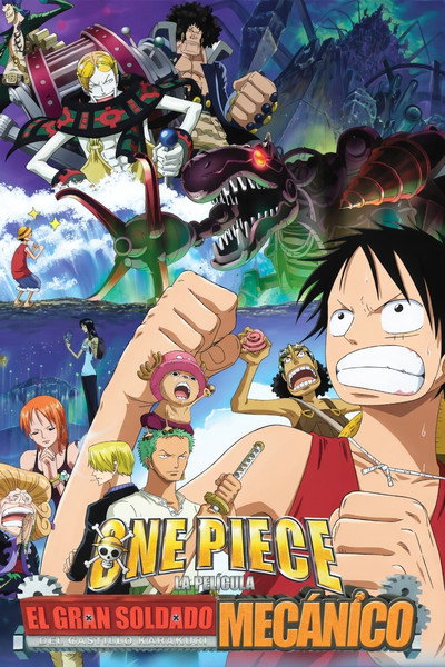 Póster de One Piece. El Gran Soldado Mecánico del Castillo Karakuri