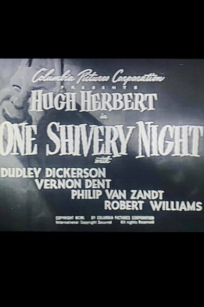 Póster de One Shivery Night