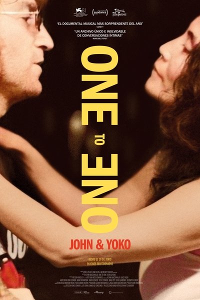 Póster de One to One: John & Yoko