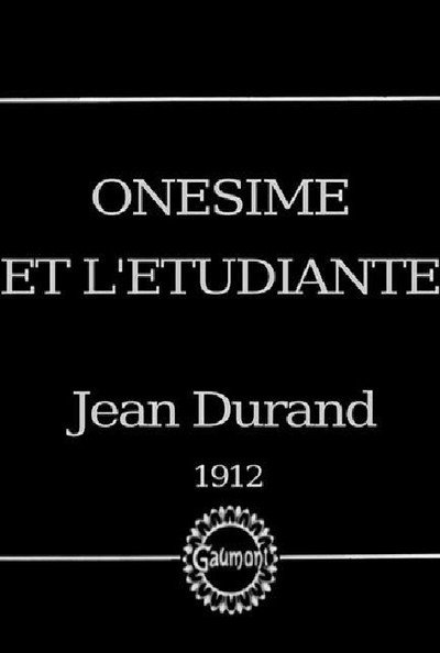 Póster de Onésime and the Student