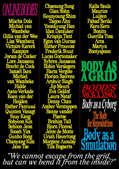Póster de Online Bodies