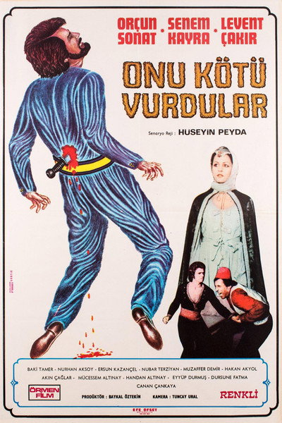 Póster de Onu Kötü Vurdular