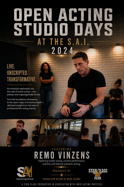 Póster de Open Acting Studio Days 2024