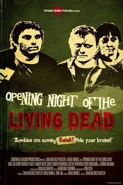 Póster de Opening Night of the Living Dead