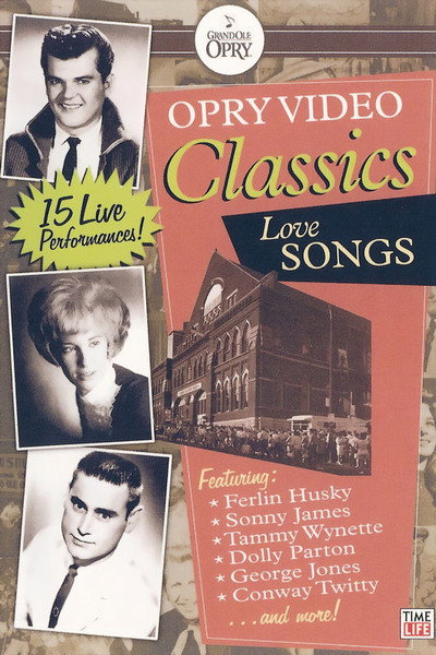 Póster de Opry Video Classics: Love Ballads