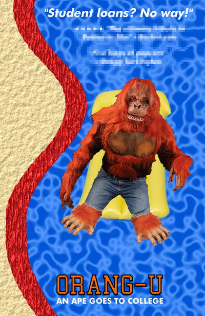 Póster de Orang-U: An Ape Goes to College
