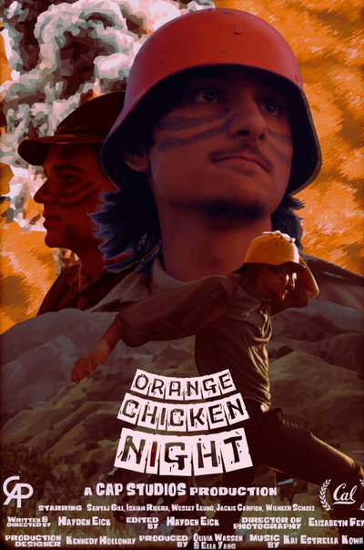 Póster de Orange Chicken Night