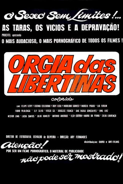 Póster de Orgia das Libertinas