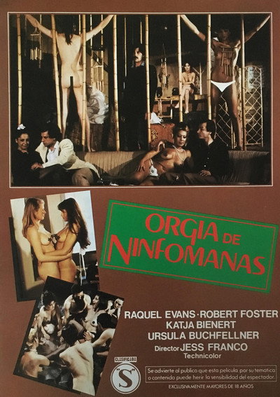 Póster de Orgía de ninfómanas