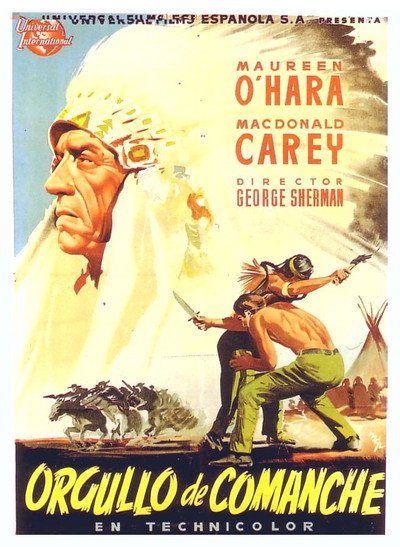Póster de Orgullo de comanche
