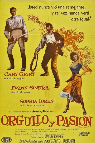 Póster de Orgullo y pasión