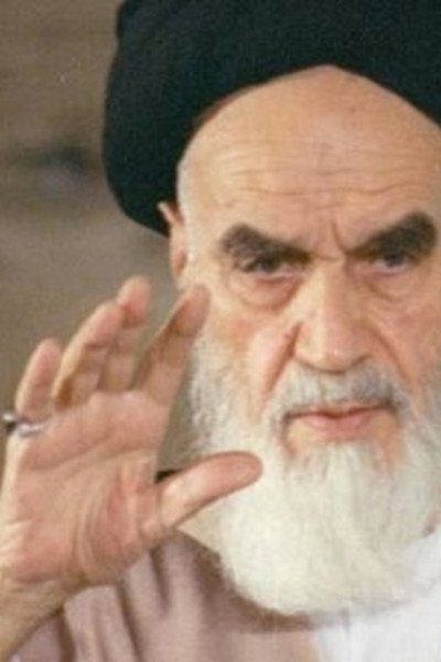 Póster de Oriana Fallaci intervista Ayatollah Khomeini