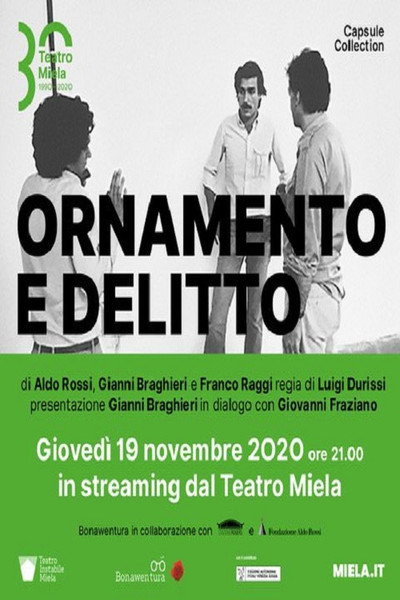 Póster de Ornamento e delitto