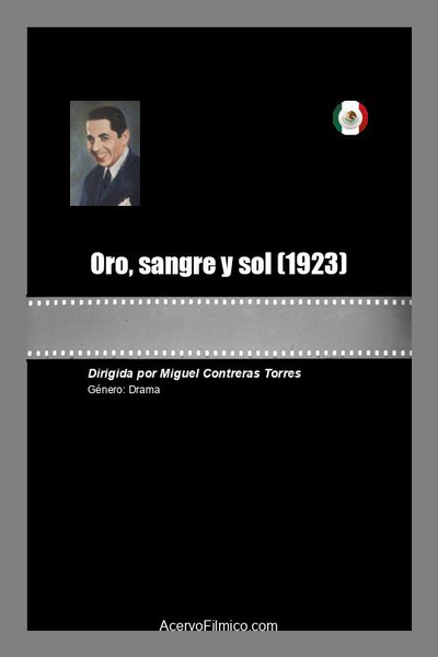 Póster de Oro, sangre y sol