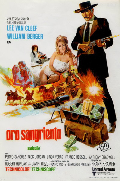 Póster de Oro sangriento