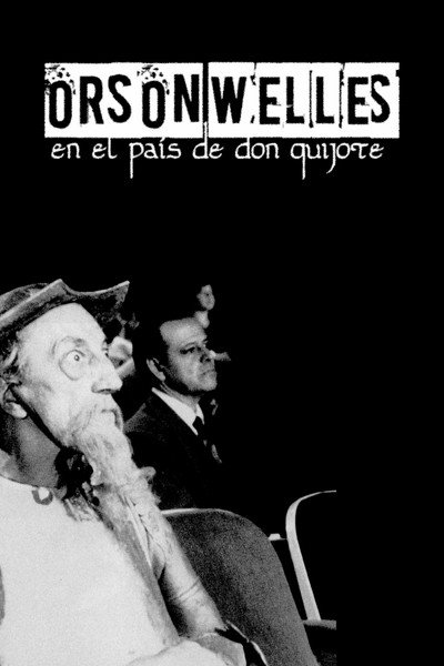 Póster de Orson Welles en el país de Don Quijote