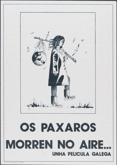 Póster de Os paxaros morren no aire