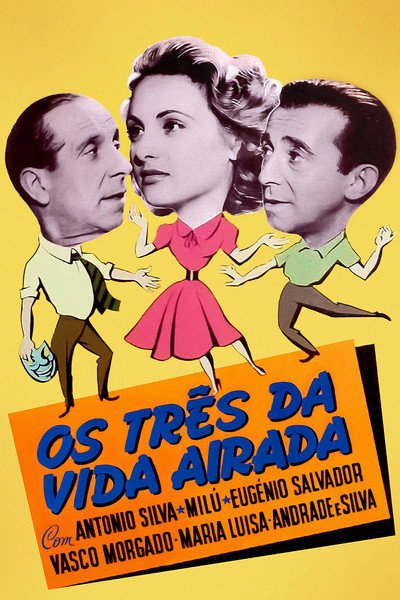 Póster de Os Três da Vida Airada