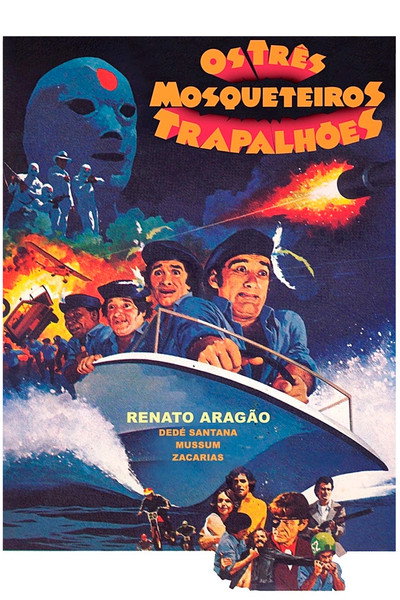 Póster de Os Três Mosqueteiros Trapalhões