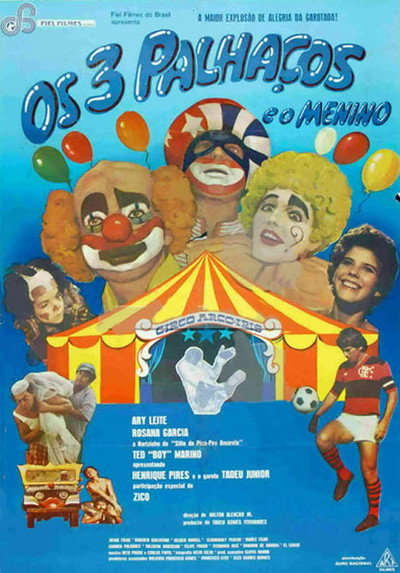 Póster de Os três Palhaços e o Menino