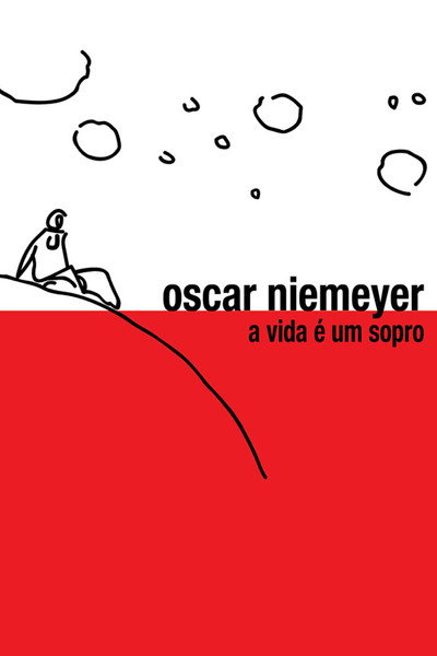Póster de Oscar Niemeyer: A Vida é um Sopro