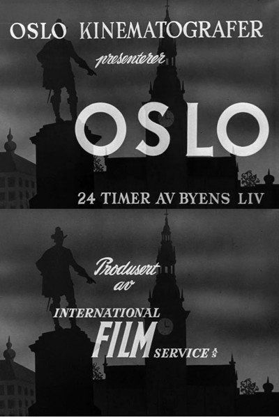 Póster de Oslo: 24 timer av byens liv