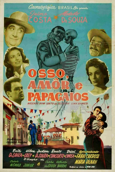 Póster de Osso, Amor e Papagaio