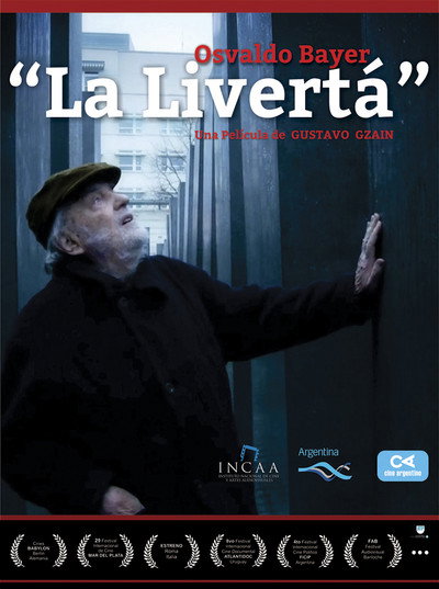 Póster de Osvaldo Bayer: La livertá