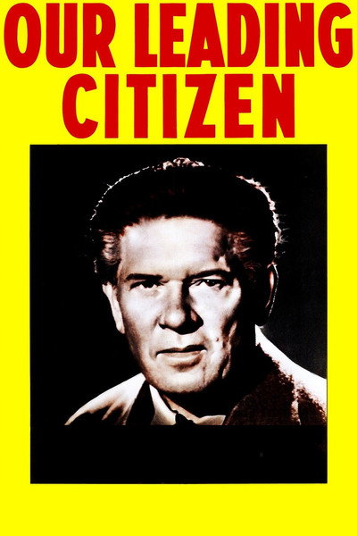Póster de Our Leading Citizen