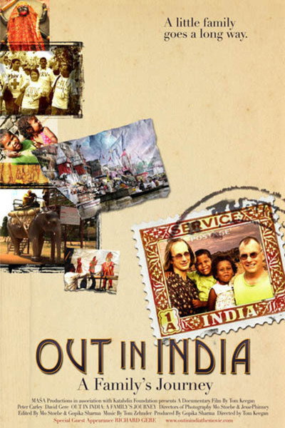 Póster de Out in India: A Family's Journey