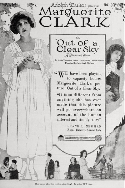 Póster de Out of a Clear Sky