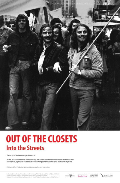 Póster de Out of the Closets, Into the Streets
