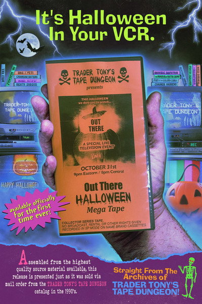 Póster de Out There Halloween Mega Tape
