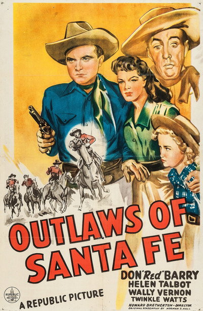 Póster de Outlaws of Santa Fe