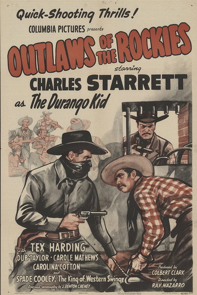 Póster de Outlaws of the Rockies