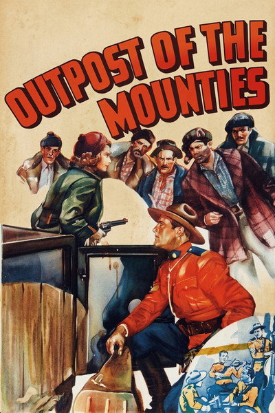 Póster de Outpost of the Mounties
