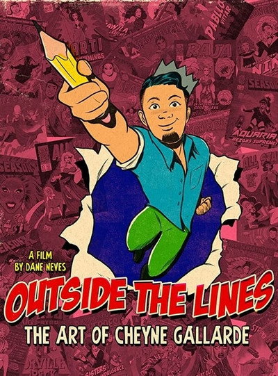 Póster de Outside the Lines: The Art of Cheyne Gallarde
