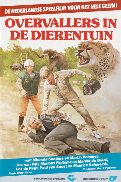 Póster de Overvallers in de dierentuin