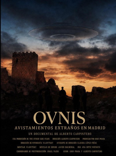 Póster de Ovnis: Avistamientos Extraños en Madrid