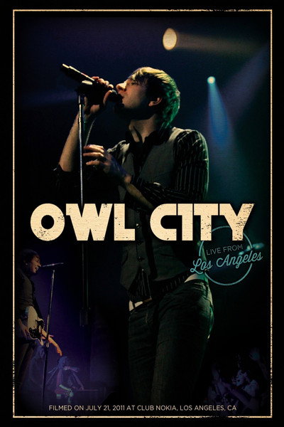 Póster de Owl City: Live from Los Angeles