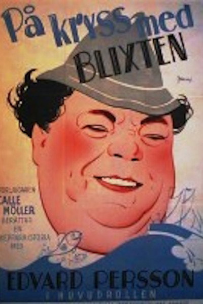 Póster de På kryss med Blixten