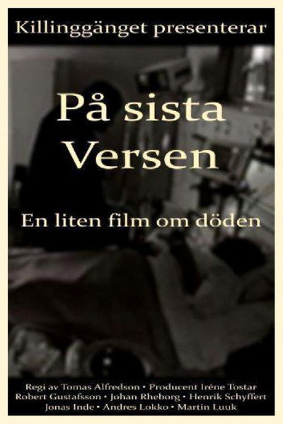 Póster de På sista versen - En liten film om döden