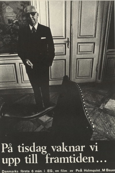 Póster de På tisdag vaknar vi upp till framtiden