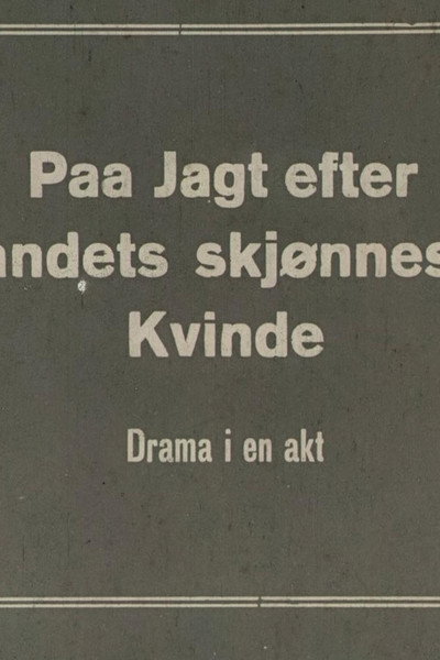Póster de Paa jagt efter landets skjønneste kvinde