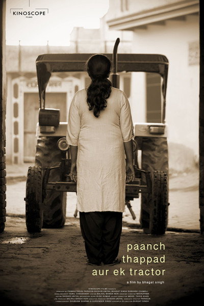 Póster de Paanch Thappad Aur Ek Tractor