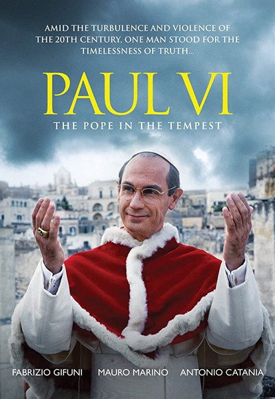 Póster de Pablo VI: El papa en la tempestad